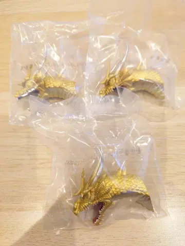 제일복권 고질라 대괴수열전 G G상 킹기도라 3개 세트