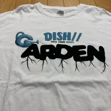 DISH//HALLTOUR GARDEN 티셔츠 L 사이즈 White