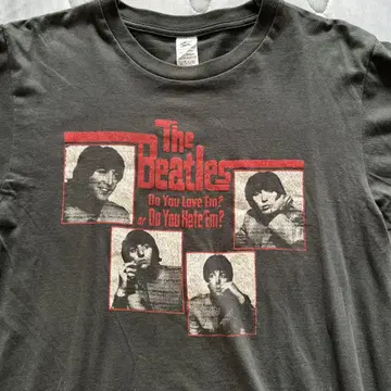 비틀즈 Beatles 빈티지 티셔츠