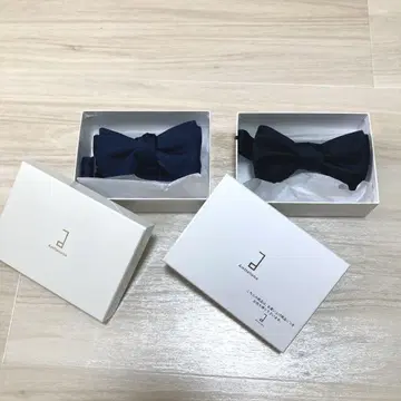 Amtteliebe 나비 넥타이 웨딩 블랙 네이비 검정 네이비