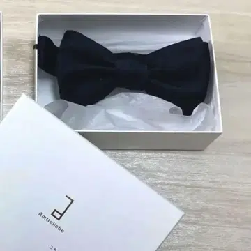 [한정 가격 인하] Amtteliebe 나비 넥타이 웨딩 블랙 네이비