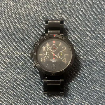 NIXON 200m the 48-20 방수 올 블랙