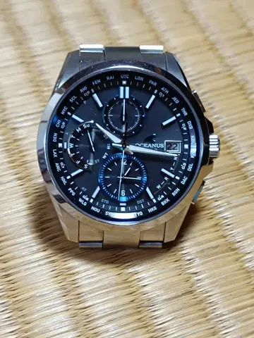 카시오 오시아누스 OCW-T2600 CASIO OCEANUS 크로노그래프