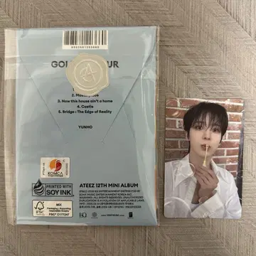 ATEEZ TOKTOQ 매장 한정 혜택 트레이딩 카드 유노