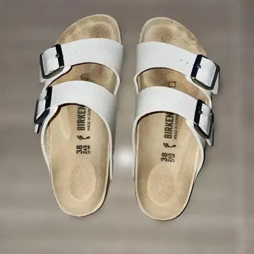 빌켄스톡 애리조나 화이트 38