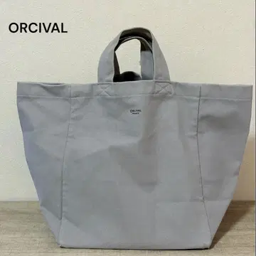 ORCIVAL CANVAS TOTE BAG MEDIUM 그레이