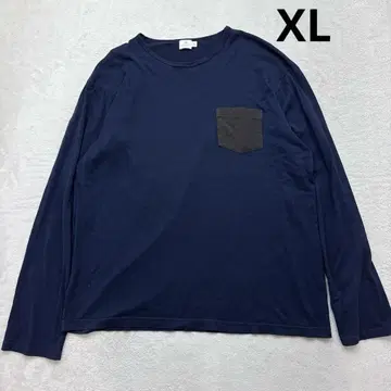 선스펠 빅 사이즈 롱 T 네이비 XL 사이즈 영국제