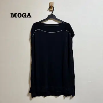 새상품급 MOGA 프렌치 슬리브 시어 풀오버