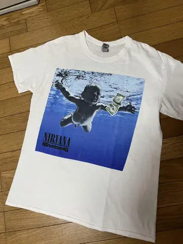 NIRVANA Nevermind 티셔츠 L 사이즈