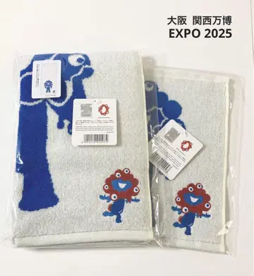오사카 간사이 엑스포 마스코트 페이 타월 미니 타월 EXPO2025