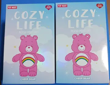 POP MART COZY LIFE 케어 베어 2개 세트