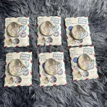 BlueMemories 잎사귀 캔뱃지 세트