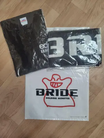 BRIDE(브리드) edirb 티셔츠 & 타월 오리지널 백 포함