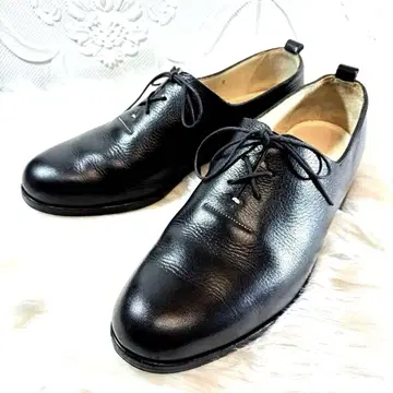 새상품 SUNSEA DRESSING SHOES 플레인토 블랙