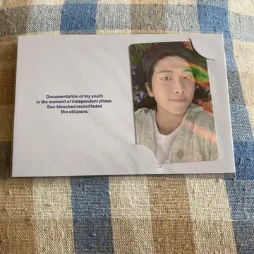 BTS 남준 RM INDIGO JPFC 혜택 홀로그램 트레이딩 카드
