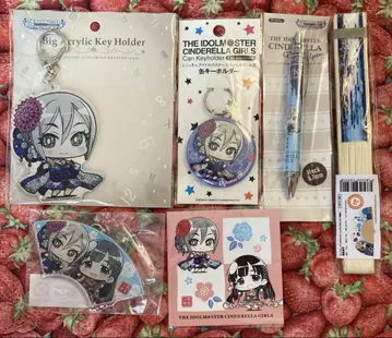 아이돌 마스터 신데렐라 걸스 미니치 시오미 슈코 깃털 오마치 굿즈
