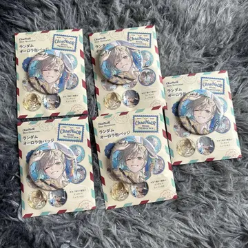 BlueMemories 잎사귀 캔뱃지 세트