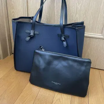 Gianni Armani 토트백 네이비