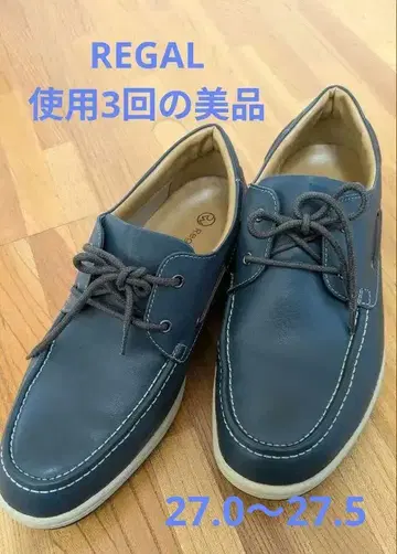 Regal Walker 데크 슈즈 27.0cm 네이비