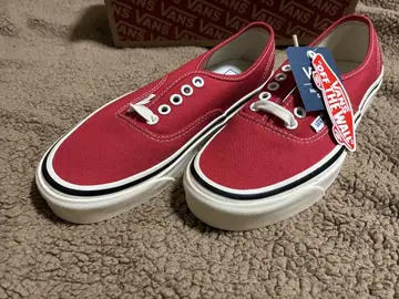 VANS authentic 44dx 애너하임 팩토리 25 레드