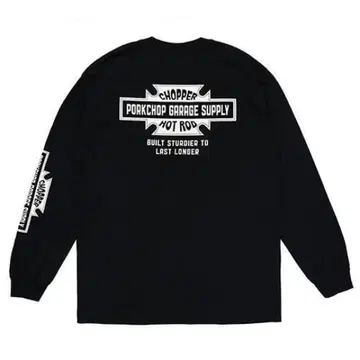PORKCHOP - BAR&SHIELD L/S TEE 롱 T