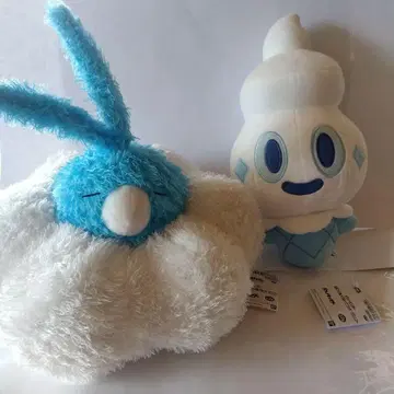 포켓몬 봉제 인형 치루토와 바니푸치