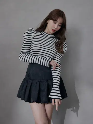 택 포함 새상품 herlipto 벌룬 스커트 S 사이즈