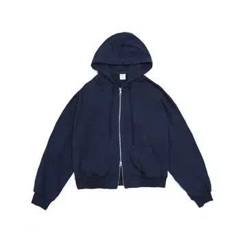 RETRO JIP HOODIE / 짧은 기장의 집업 후드티/후드티