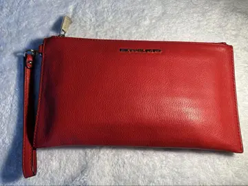 Michael Kors 빨간색 가죽 레트 백