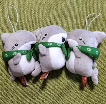 외출용 아이 상어 보이스 마스코트 봉제 인형 GiGO 한정판 3개 세트