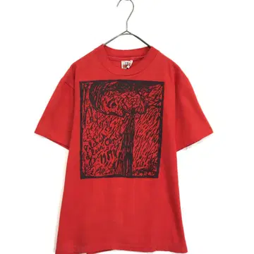 Hanes : 70's-80's Beefy-T 아트 프린트 USA제