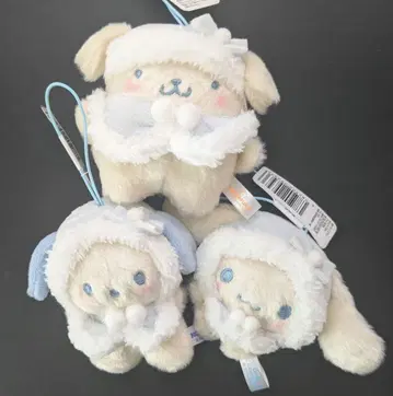 산리오 캐릭터즈 Babyblue Angel 마스코트 전 3종 세트