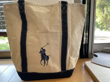 Ralph Lauren 에코백 베이지/네이비