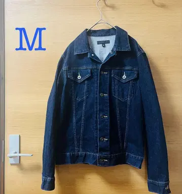 유니클로 데님 자켓 남성용 인디고 M