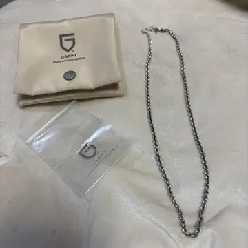 GARNI 실버 목걸이