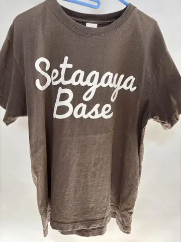 Setagaya Base 티셔츠 M 사이즈 브라운