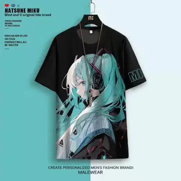HATSUNE MIKU 하츠네 미쿠 티셔츠 L 사이즈