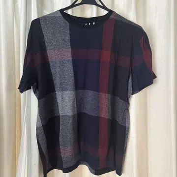 Black label Crestbridge 체크 무늬 티셔츠