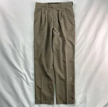 croft&barrow 00s 투 턱 하운드투스 체크 와이드 슬랙스