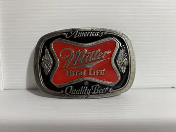 Miller High Life Quality Beer 벨트 버클