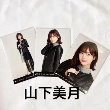 노기자카46 브로마이드 가죽 자켓 야마시타 미즈키 컴프