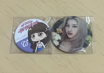 TWICE SANA 캔뱃지 세트 go!go!fightin' dfesta