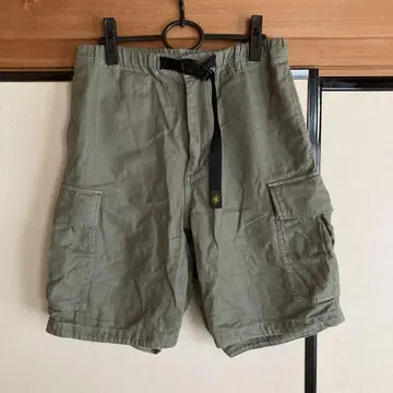 고 헴프 CARGO WIDE HALF SHORTS L 사이즈