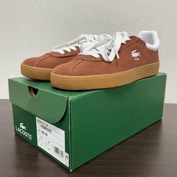 라코스테 브라운 스니커즈 26cm