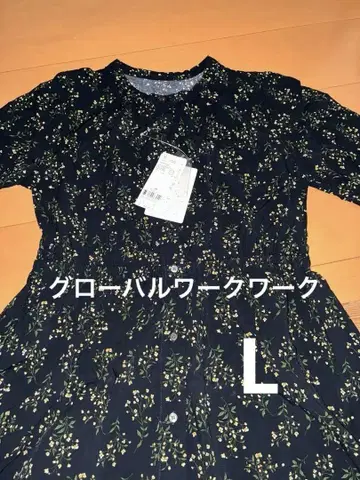 새상품 글로벌 워크 부드러운 스타일업 원피스 L
