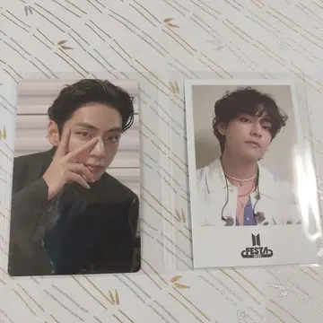 BTS 2025 FESTA V 혜택 트레이딩 카드 및 인스턴트 사진 태현
