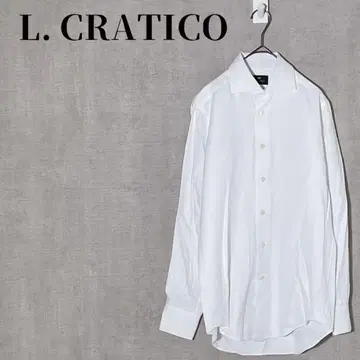 L. CRATICO 기자 코튼 긴팔 와이셔츠 사이즈 39-84(M 상당)