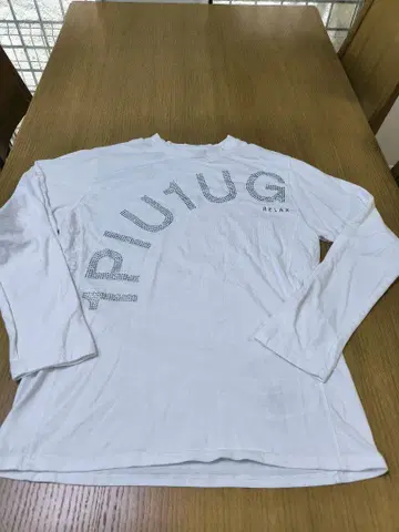 1piu1uguale3 RELAX 우노피우 긴팔 티셔츠 화이트