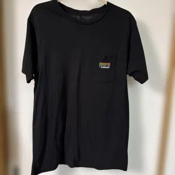 파타고니아 Worn Wear 포켓 티셔츠 블랙 M 하와이 한정판