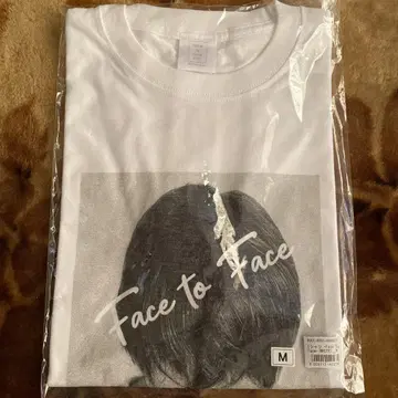 야마시타 토모히사 Face To Face 티셔츠 화이트